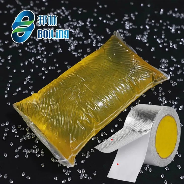 Fita de folha de alumínio com adesivo termofusível