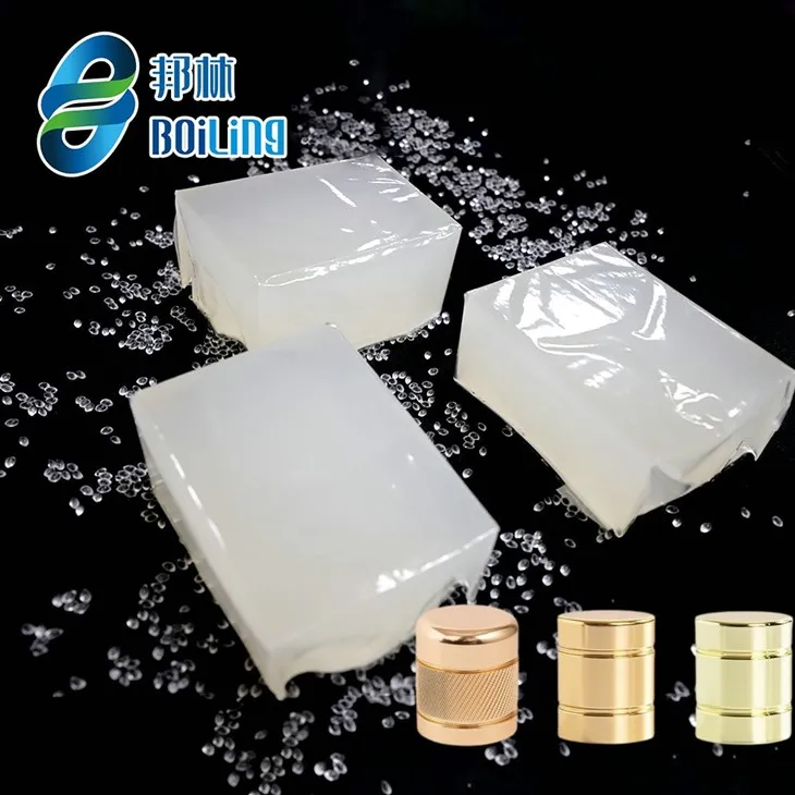 Adesivo termofusível para tampa de garrafa