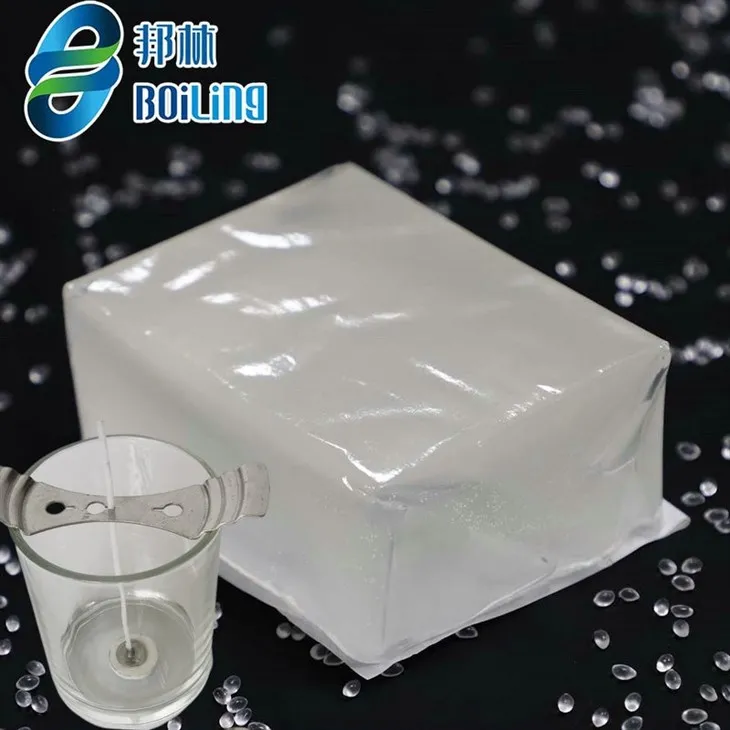 Cola adesiva termofusível para fixação de pavio de vela