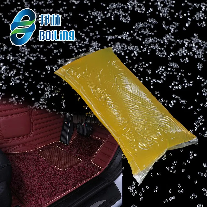 Adesivo de fusão a quente com velcro para tapete de pé de carro