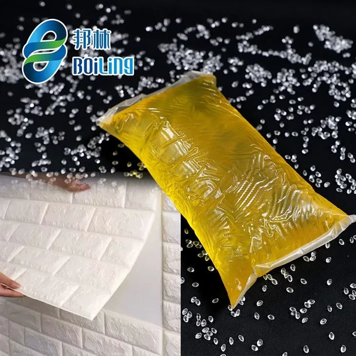 Adesivo Hot Melt para painéis de parede 3D