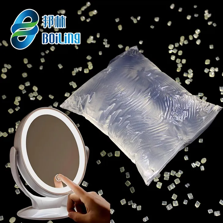 Adesivo Hot Melt para espelho cosmético