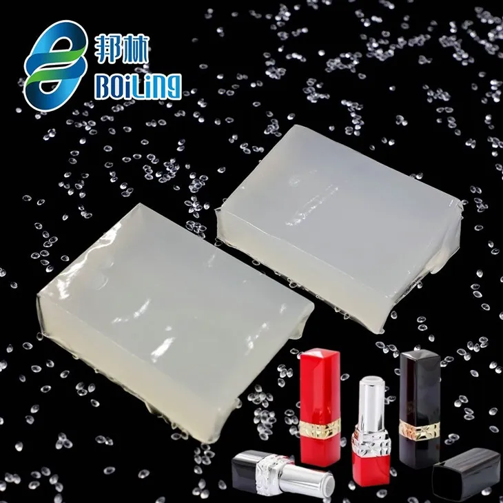 Cola quente para tubo de batom