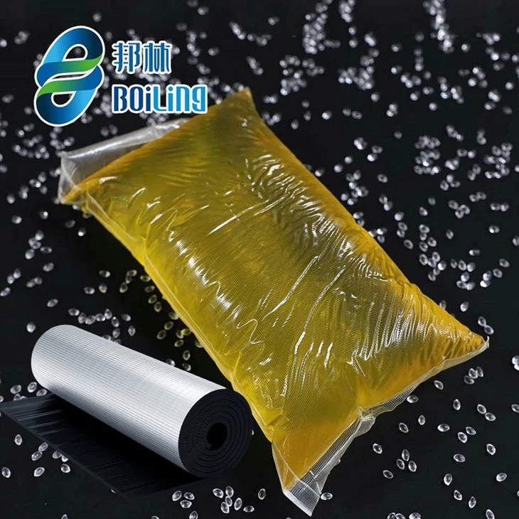 Cola termofusível sensível à pressão para isolamento de algodão