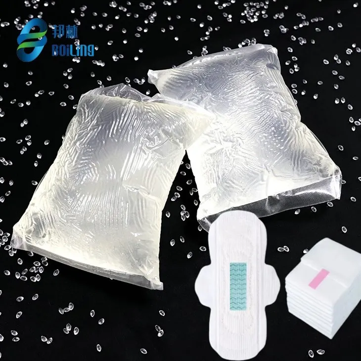 Adesivo termofusível para absorventes higiênicos